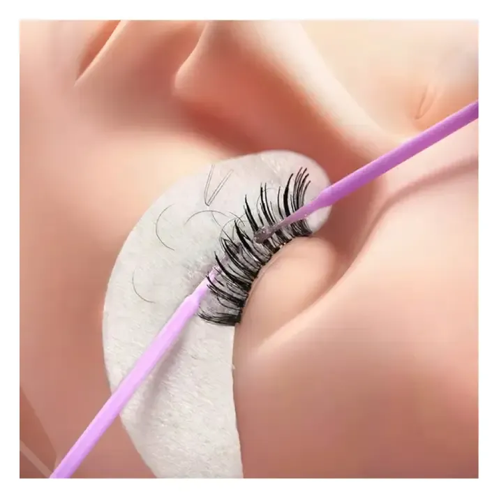 Kit 200 Microbrush cor Rosa1.webp