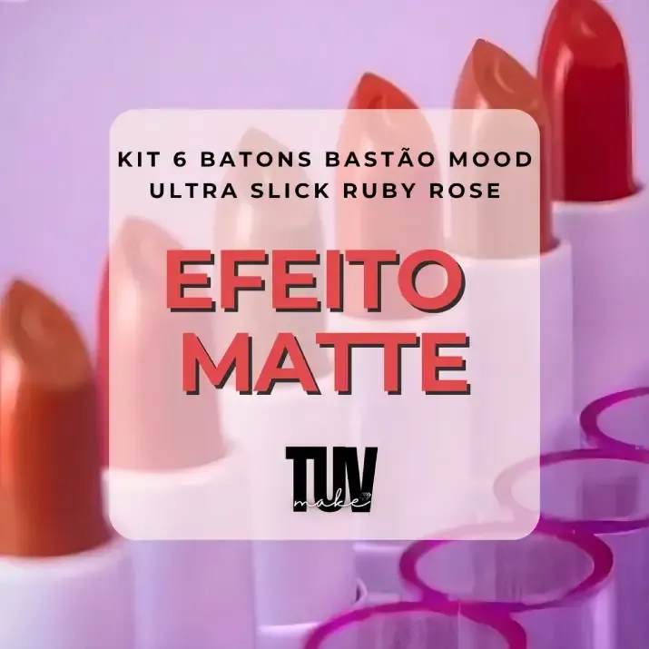 Batom Ruby Rose Matte Ultra Slick Mood Cores Lindas Cor 04-showy-2.webp