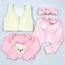 Conjunto Roupa De Bebê Menina Inverno Frio Outono V3-5.webp