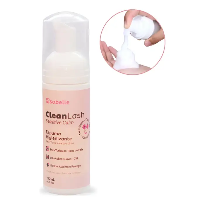 [CI0021] Espuma de limpeza Sensitive Calm Sobelle 150ml pH 7.0