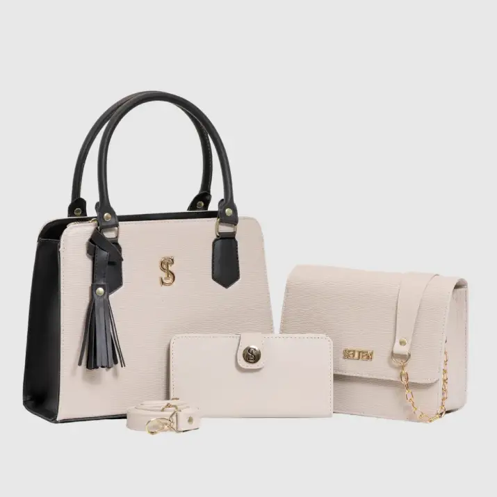 [MO0001] Bolsa Feminina Transversal Tote Tiracolo + Carteira 