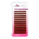 Cílios Fadvan 2D YY - 0.07 D - Marrom - Mix 8-12