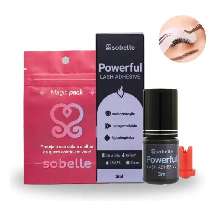 [CI1003] Cola Powerful para Extensão de Cílios Sobelle 3ml