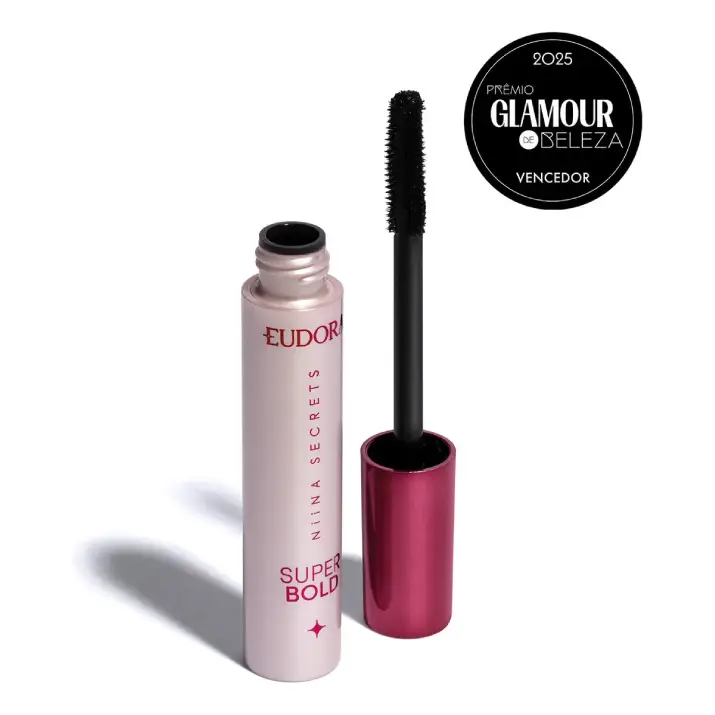 [MQ0018] Eudora Niina Secrets Super Bold Volume Mascara De Cílios 10g Cor Preto