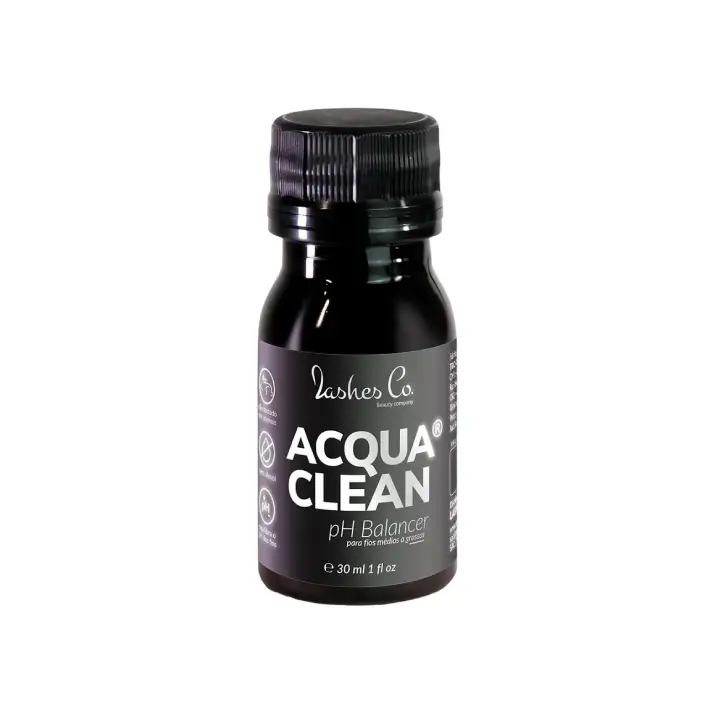 Acqua Clean Lashes Co 30ml Solução de Limpeza pH Balancer Cílios