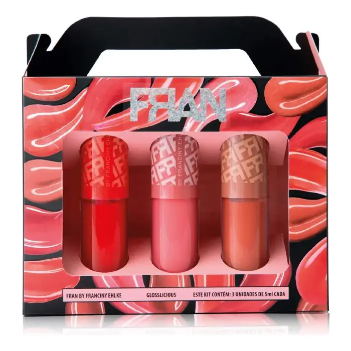 [MQ0024] Glosslicious Kit Fran - Fran By Franciny Elkhe