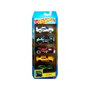 Hot Wheels Cartela De Carrinhos Com 5 Mattel Kit Cor Multicolor