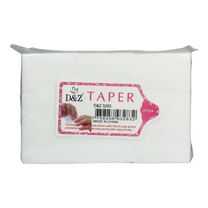 [DC0001] Algodão Prensado Taper para Limpeza de Gel Kit 1000 Peças