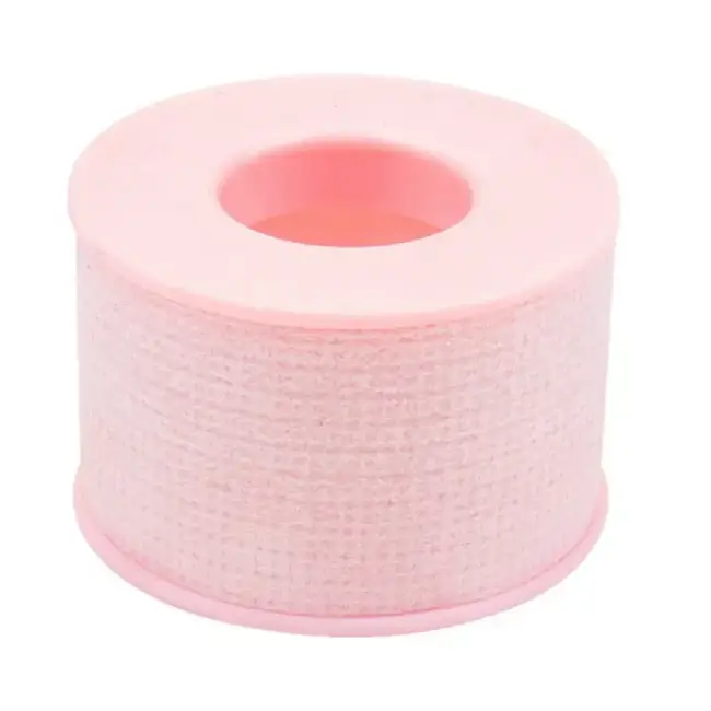 [CI0057] Fita De Silicone Gel Cílios Pele Sensível 25mm 3,6m Cor Rosa  (Rosa)